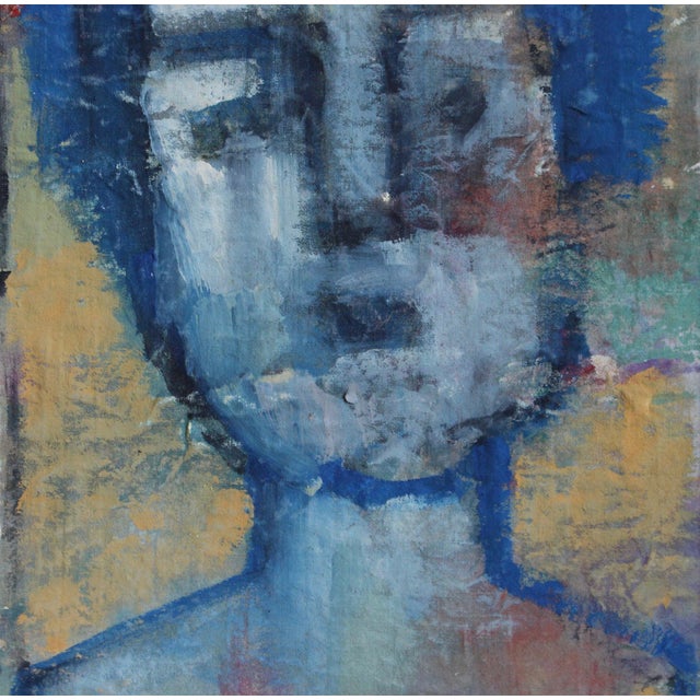 1980s Florentine School Artist, Hidden Portraits XIX, 1990s, Acrylic on Canvas, Framed For Sale - Image 5 of 11