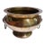 Mid Century Solid Brass Incense Censar Pot For Sale