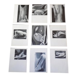 Vintage Surrealist Female Nude Kertesz Photogravures - Set of 9 For Sale