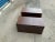1990s Modern Walnut Low Profile End Tables - Set of 2 For Sale - Image 4 of 9