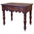 French Carved Walnut Desk on Wheels, 1890s For Sale - Image 10 of 10