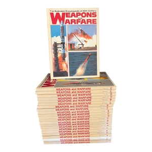 1960s Illustrated Encyclopedia of 20th Century, Weapons and Warfare Set of 23