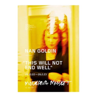 Nan Goldin Self Portrait at New Year's Eve Poster For Sale