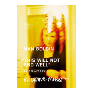Nan Goldin Self Portrait at New Year's Eve Poster