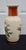 Ceramic Vintage 1979 Japanese Satsuma Style Peacock Porcelain Vase Floral Crackle For Sale - Image 7 of 13