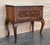 Brown Art Deco French Nightstands with doors and Marble Top, 1930s, Set of 2 For Sale - Image 8 of 18