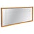 Large Art Deco Mirror with Wooden Frame and Black Trim, 1940s For Sale - Image 12 of 12
