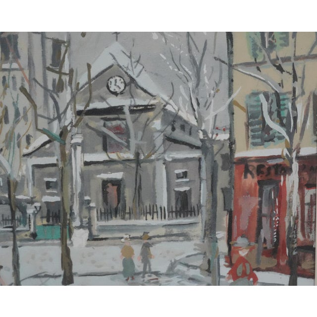Maurice Utrillo, Montmartre, L’Eglise Saint-Pierre, Lithograph For Sale - Image 6 of 7