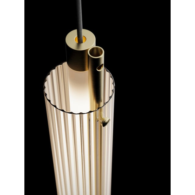 Contemporary ED58.01 Hanging Lamp by Edizioni Design For Sale - Image 3 of 12