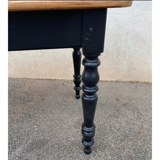 Vintage Brasserie Table, 1950 For Sale - Image 4 of 6