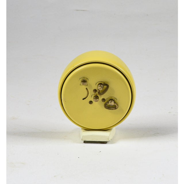 Vintage Ritz Yellow Alarm Clock, 1960 For Sale - Image 4 of 7