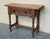 Spanish Early 20th Century Large Spanish Nightstand or Low Console Table with Drawer For Sale - Image 3 of 18