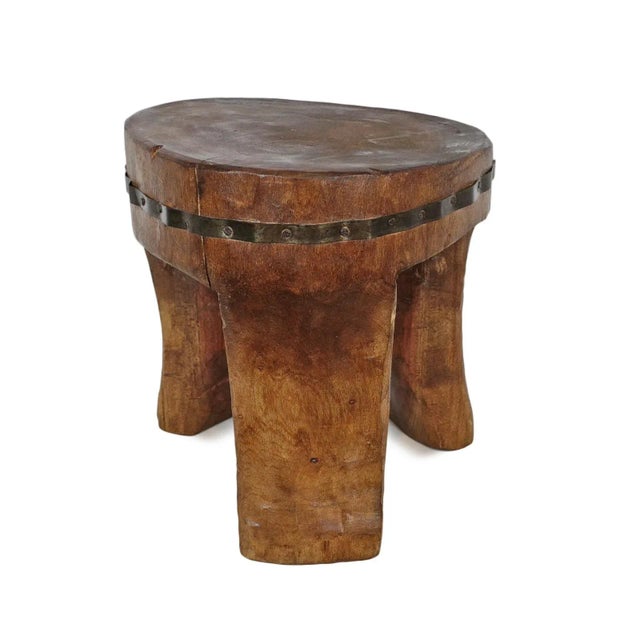 Modern Vintage Naga Stool For Sale - Image 3 of 5