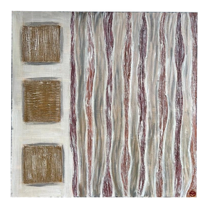 Maylia G. Trahan - “I Am- Creator” Contemporary Style Framed Acrylic Painting on Canvas (Louisiana) (2015)
