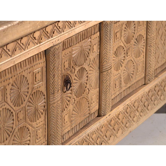 Antique Hand Carved TV Cabinet, 1900 For Sale - Image 9 of 18