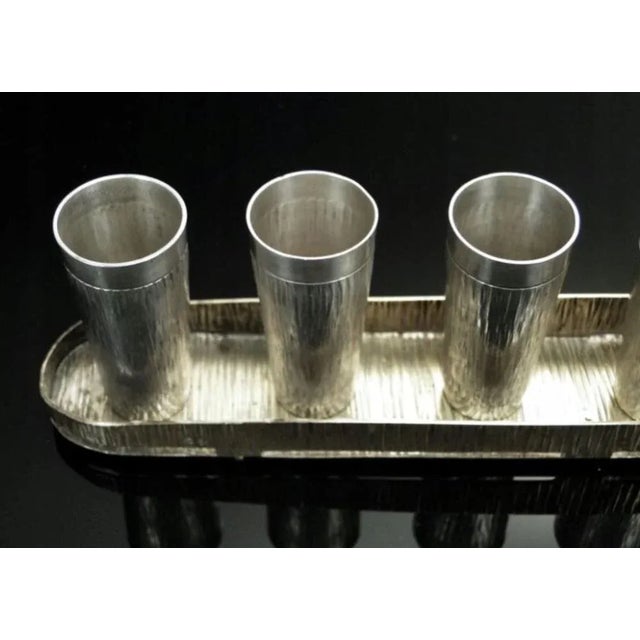 Postmodern Postmodern Liquor Set from Imago Artis, Poland, 1970s, Set of 7 For Sale - Image 3 of 7