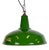 Industrial Green Enamel Factory Pendant Lamp from Jackson Electrical Co., 1960s For Sale