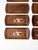 Mid 20th Century Mid Century Hasko Wooden Tray Set of 12 For Sale - Image 5 of 12