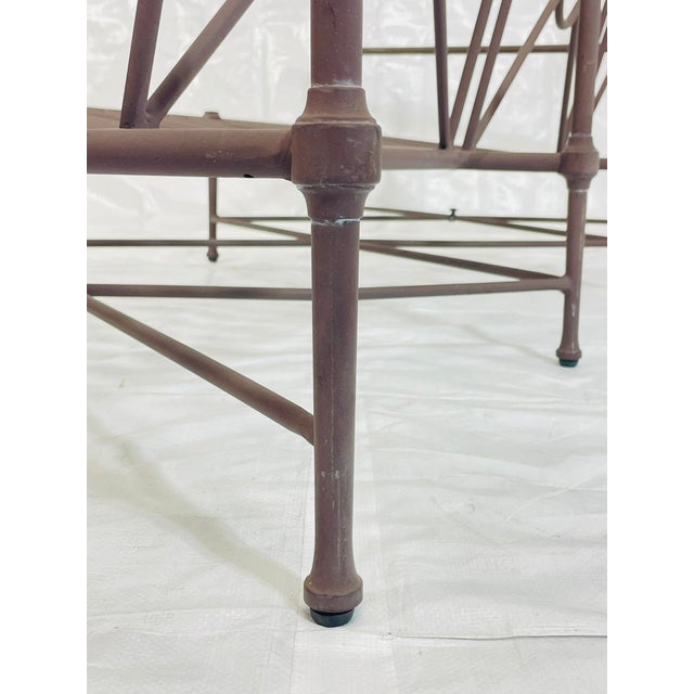 Stunning Aluminum Outdoor Sofa by Restoration Hardware, Modern Seating For Sale - Image 18 of 18