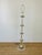 Vintage 1970s Karl Springer Style Acrylic & Brass Fax Bamboo Floor Lamp For Sale In Palm Springs - Image 6 of 6