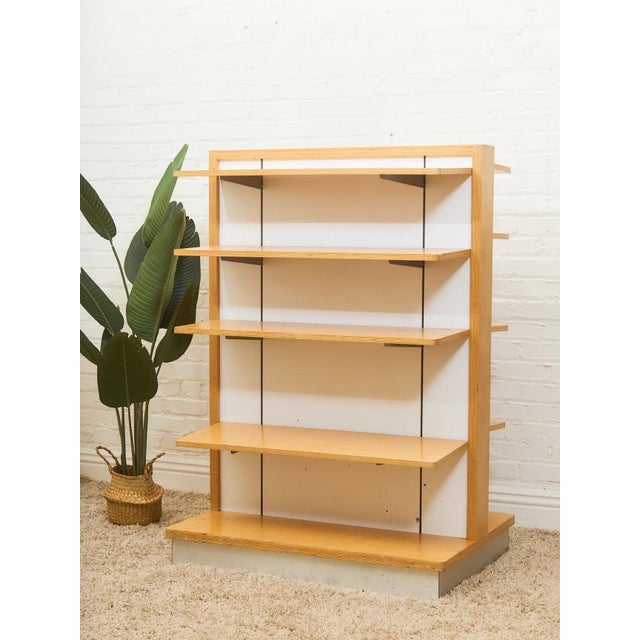 Double Sided Vintage Retail Shelf For Sale - Image 4 of 10