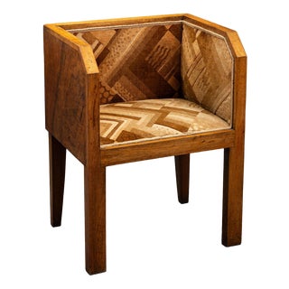 Art Deco Accent Chair, 1930s For Sale