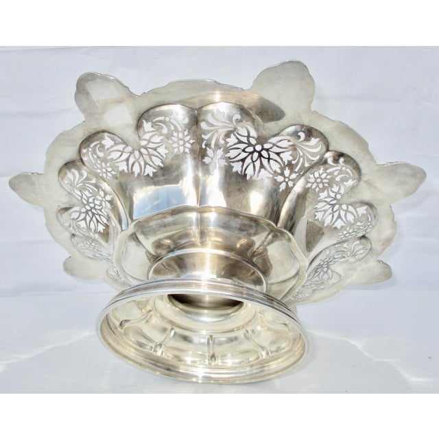 Metal Sterling Silver Antique Serving Dish by Gorham 1909--32 Ounce For Sale - Image 7 of 8