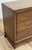 Founders Furniture Company Vintage Founders Furniture Burl Wood Nine Drawer Lowboy Dresser For Sale - Image 4 of 12
