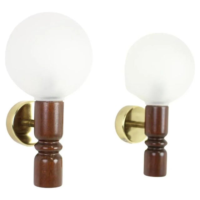 Mid-Century Wall Lamps attributed to Zilina, 1970s, Set of 2 For Sale - Image 12 of 12