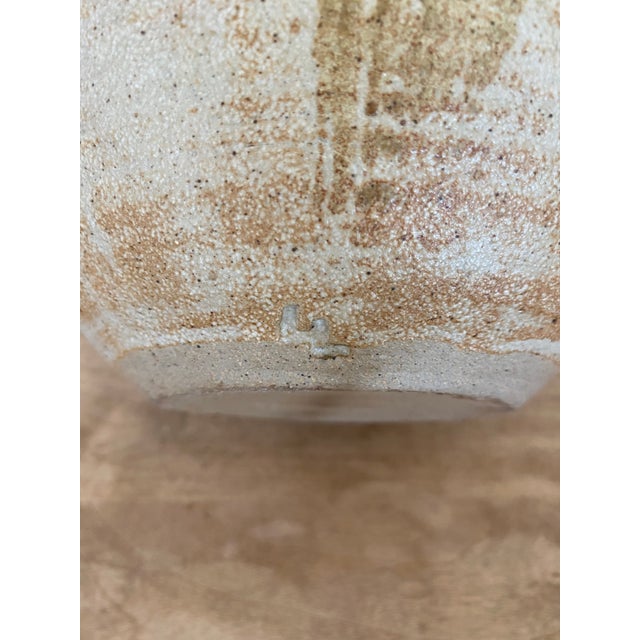 Mid-Century Modern Mid-Century Moon Pot Studio Pottery Vase For Sale - Image 3 of 5
