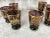 Vintage Italian Murano Venetian Amethyst & 22k Gold Barware Set — 20 Pieces For Sale - Image 9 of 11