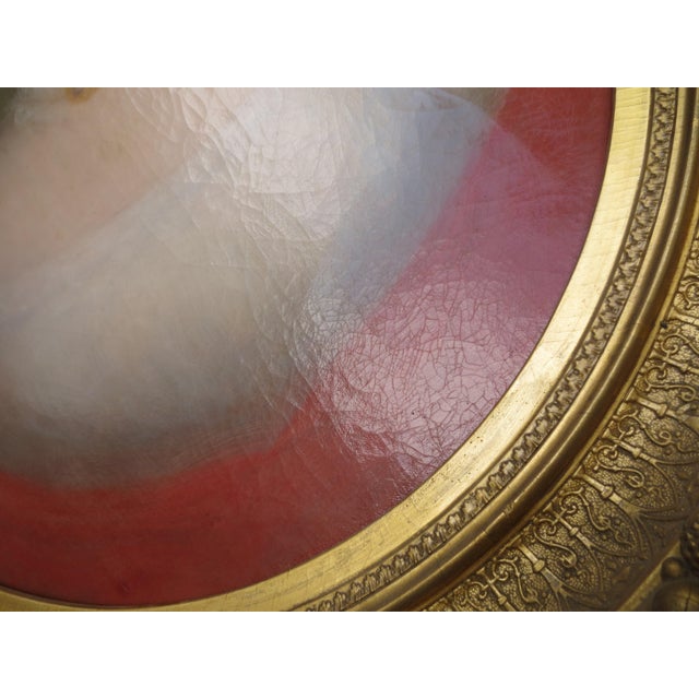 Mid-19th Century Ladies Portrait in Period Frame For Sale In New York - Image 6 of 12