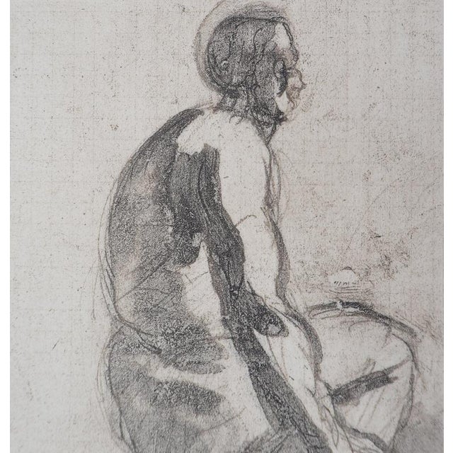 Auguste Rodin: Shadow of a Man, Engraving For Sale - Image 3 of 6