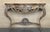 Late 19th Century French Louis XIV Style Carved Painted Wall Mounted Console Table with wood top For Sale - Image 16 of 18
