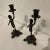 Austrian Bronze Cherub Candlesticks - A Pair For Sale - Image 4 of 7