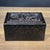 Carved Hardwood Sliding Jewelry Box With Flying Dragon Relief For Sale In Los Angeles - Image 6 of 9