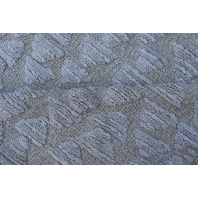 Abstract Modern Area Rug Hand Knotted Wool by Keivan Woven Arts, 4'8 X 6'9 For Sale - Image 11 of 13