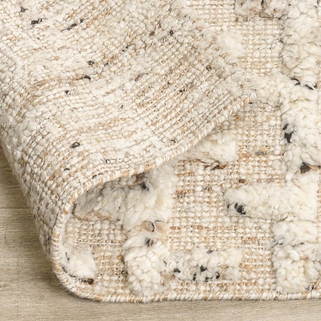 Contemporary Kapa Ivory Natural Rug - 2 X 3 For Sale - Image 3 of 7