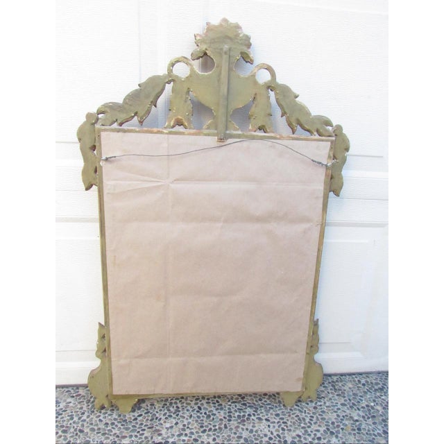 Antique Italian Neoclassical Style Giltwood Mirror For Sale - Image 15 of 18
