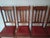 Set of 4 Original Arts and Crafts Oak Dining Chairs - Timeless Craftsmanship. For Sale - Image 10 of 12