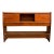 Mid 20th Century Kipp Stewart for Drexel “Declaration” Full Size Walnut Mid Century Headboard For Sale