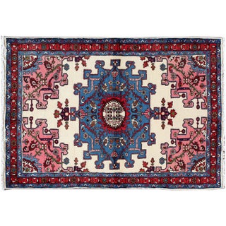 Apadana - Vintage Floral Hamadan Rug - 3' x 5' For Sale