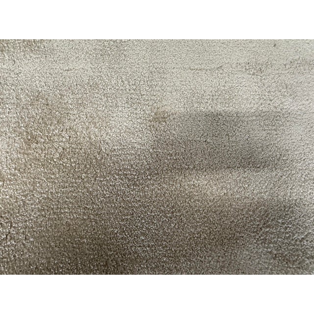 Ecru 13ft 10in × 13ft 10in Rodolfo Dordoni for Minotti Dibbets Area Rug, Ecru For Sale - Image 8 of 12