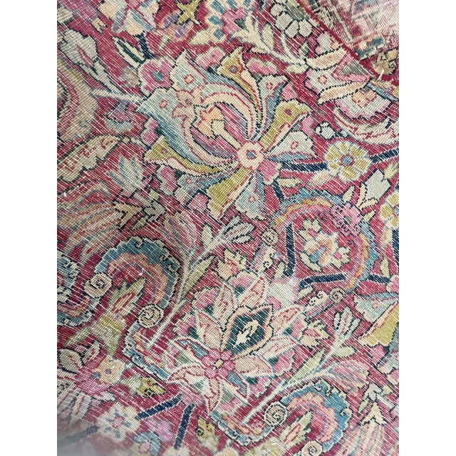 Antique Persian Lavar Fragment Runner, 2' X 5'10 For Sale - Image 4 of 5