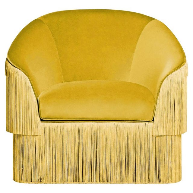 Copper Fringes Chair by Munna For Sale - Image 8 of 8