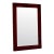 Early 19th Century Primitive Distressed Mirror in Wood Frame With Unique Pattern For Sale