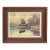 French Oil on Canvas, Paris, Notre Dame For Sale