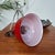 Metal Red Glass Pendant Lamp from Flygsfors, Sweden, 1960s For Sale - Image 7 of 10
