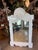 Lovely vintage shell scalloped seashell Palm Beach wall mirror. Lacquered white gloss. At time of this listing, pair...