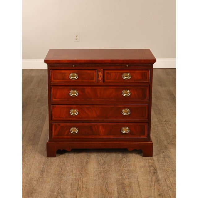 Hekman Copley Place Flame Mahogany Chest Of Drawers For Sale - Image 15 of 18